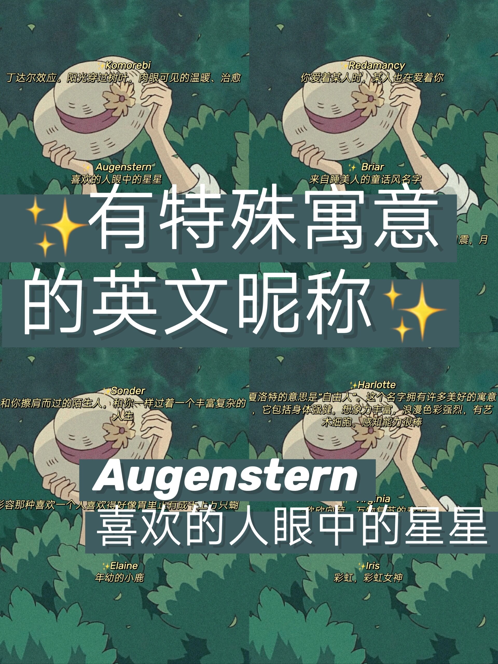 nickname中文意思